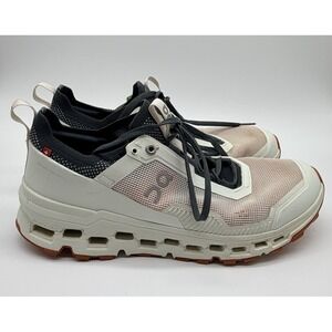 On Cloudultra 2‎ Men's Sz 10 White Trail Running Shoes Heather Iron All Terrain